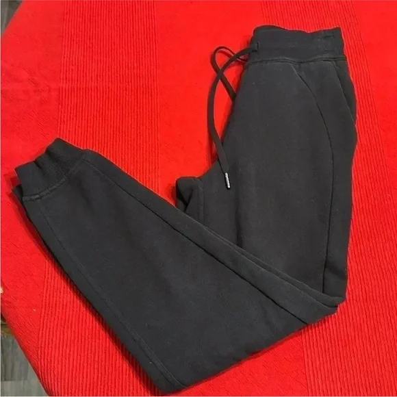 03- Lululemon Scuba Relaxed High-Rise Jogger Black 2 - Picture 5 of 7
